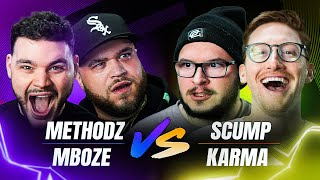 HE TRIES TO CHEAT 😂 OpTic 2v2 Ft Scump Boze Karma Methodz [upl. by Berti]