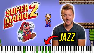 This Mario 2 Theme Is An ENTIRE Jazz Piano MASTERCLASS [upl. by Clive]