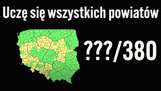 Uczę się wszystkich powiatów w 7 dni [upl. by Suoivatnod]