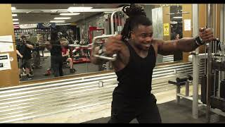 Quincey Whittington IFBB PRO  Chest Workout [upl. by Emelin364]