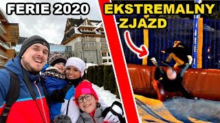 FERIE 2020  EKSTREMALNY ZJAZD  ZAKOPANE [upl. by Elleinwad918]