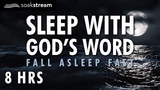 SOAK IN GODS PROMISES BY THE OCEAN  SLEEP WITH GODS WORD  100 Bible Verses For Sleep [upl. by Asillim416]