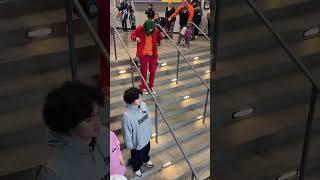 Stockton Con 2023 Joker Dancing on Stairs idontownanycopyright [upl. by Livvyy]