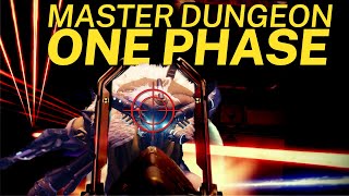 MASTER DUNGEON Grasp of Avarice ONE PHASE Final Boss  Artifice Armor Farm  Destiny 2 [upl. by Schellens711]