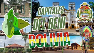 ¿Cuales con las Provincias y Capitales del Beni  Bolivia 🇧🇴  Geografia [upl. by Carlin677]