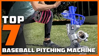 Top 7 Baseball Pitching Machines for Training Success [upl. by Llenrrad]