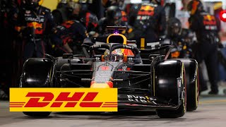 DHL Fastest Pit Stop Award FORMULA 1 SINGAPORE AIRLINES SINGAPORE GRAND PRIX 2022 Red Bull [upl. by Merilee]