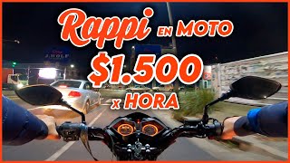 RAPPI en MOTO 🛵 ¿cuánto se gana repartiendo en Argentina [upl. by Luna]