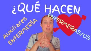 Funciones básicas de TCAE Auxiliar Enfermería y Enfermerasos Funciones del personal sanitario [upl. by Seline641]