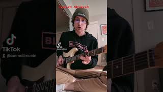 I Know A Little Lynyrd Skynyrd guitar tiktok music stratocaster [upl. by Diamond]