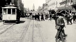 San Francisco Dashcam A Trip Down Market Street 1906 Silent [upl. by Winterbottom]