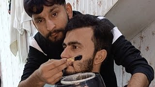 How to hair wax and beard style beard stylish MHC boys hair style [upl. by Adnamar]