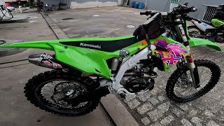 Trilha de Moto Kawasaki KX250XC na Lama  Travessão de Campos e Usina Sapucaia  Motocross Offroad [upl. by Rodina]