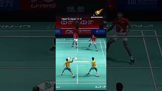 H2H 11  0 kevinsanjayasukamuljo marcusfernaldigideon chiragshetty satwiksairajrankireddy bwf [upl. by Robison]