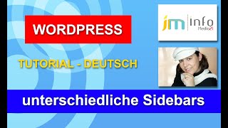 Wordpress  Widget anzeigen oder ausblenden lassen in der Sidebar [upl. by Corina]