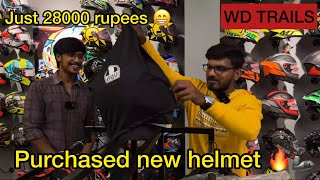 New helmet purchase at AonebikeJewels  All budget helmet tour  AGV  MT  Vega [upl. by Repsihw]