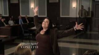 Drop Dead Diva Music Video  Begin Again by Confetti [upl. by Kenley96]