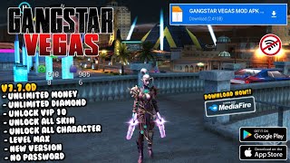 Gangstar Vegas Mod Apk v770 Terbaru 2024 Unlimited Money Game Android Open World Terbaik Grafik HD [upl. by Zeret]