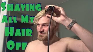 MasterKey Studios  Shaving All My Hair Off [upl. by Duster]