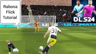 RABONA kick DLS24 Tutorial Dream league Soccer23 rabonaflickdls24 rabonaflicktutorialdls dls23 [upl. by Schulz]