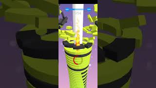 Stack Balls 3D Gameplay Over Level 4243  Stack Ball Score shortsvideo shorts shortsfeed [upl. by Aital]