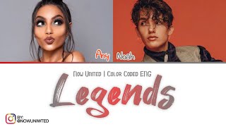 Now United  “Legends”  Color Coded Lyrics [upl. by Waylen538]