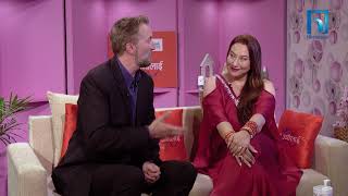 Raveena DS Chapman amp Stuart Chapman  JEEVANSATHI with MALVIKA SUBBA  S6E08 Himalaya TV [upl. by Fiden]