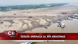 🆘 NotiCámara SEQUÍA AMENAZA AL RÍO AMAZONAS  HR Yenica Acosta [upl. by Hamlen]