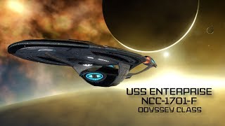 Star Trek Online  USS Enterprise  NCC1701F [upl. by Dnalwor]