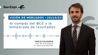 Al compás del BCE y la temporada de resultados  Ibercaja Gestión 261023 [upl. by Falda]