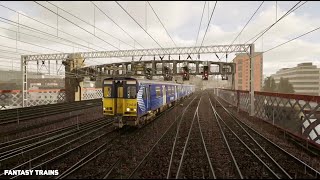 TSW4  Cathcart Circle  Glasgow Central to Glasgow Central  Rainy [upl. by Charisse]