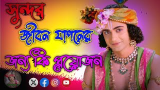 সুন্দর জীবন যাপনের জন্য কি প্রয়োজন  শ্রীমদ্ভগবদ্গীতার অমূল্য বাণী কথা  Srikrishna Bangla Bani [upl. by Penn]