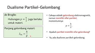 Dualisme partikel gelombang [upl. by Senecal]