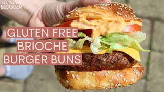 GLUTEN FREE BURGER BUNS  Gluten Free Brioche [upl. by Wilburn]