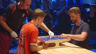 KLASK World Championship 2018  Finals with TOP 8 players [upl. by Aemat120]