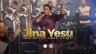 AIC Changombe Choir CVC  JINA YESU Official Live Video [upl. by Farrar411]