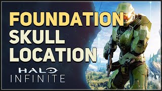 Foundation Skull Location Halo Infinite [upl. by Yzmar]