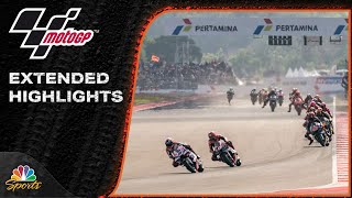 MotoGP EXTENDED HIGHLIGHTS Indonesian Grand Prix  101523  Motorsports on NBC [upl. by Reviere]