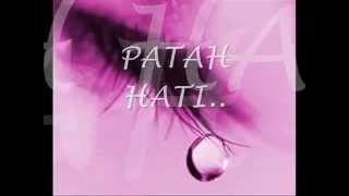 saujanapatah hati with lyrics [upl. by Kerge]