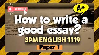 Score A SPM 2020 How to write an A essay in Continuous and Directed Writing in SPM 2020 Paper 1 [upl. by Innavoij786]