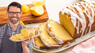 Amazing Lemon Pound Cake Recipe [upl. by Harlamert]