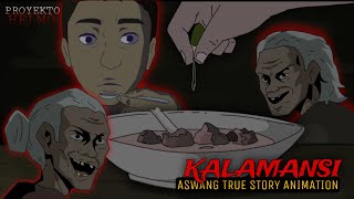 KALAMANSI NG MAGKAPATID NA ASWANG  Animation True Story [upl. by Ladd29]