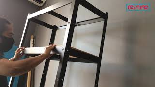 How to install ikea product  Bror cabinet [upl. by Navonod308]