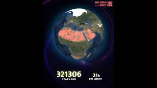 45 Billion years Evolution of Earth in 40 seconds [upl. by Eeliak565]