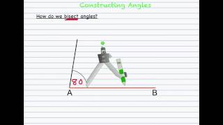 How to Construct 30 45 60 90 and 120 degrees [upl. by Llerod]