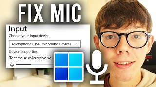 How To Fix Mic Not Working On PC  Full Guide [upl. by Eninahpets]