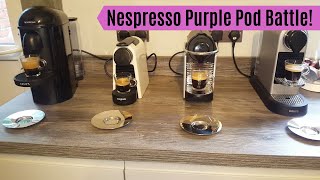 Arpeggio VS Altissio VS Lor Supremo VS Starbucks Caffe Verona  Nespresso Coffee Pod Taste Test [upl. by Trinity]