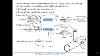 Several ASME B31 and EN 13480 Issues Needed to Know by Any Pipe Stress Engineer [upl. by Alikam400]