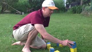 How To Play Kubb Inkastare training tip 5  The Big Mistake [upl. by Annaihr384]