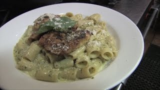 Classic Pesto Rigatoni with Chicken [upl. by Nomis]